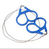 Outdoor Plastic Ring Steel Wire Saw Scroll Emergency for Hunting Camping Hiking Survival Tool