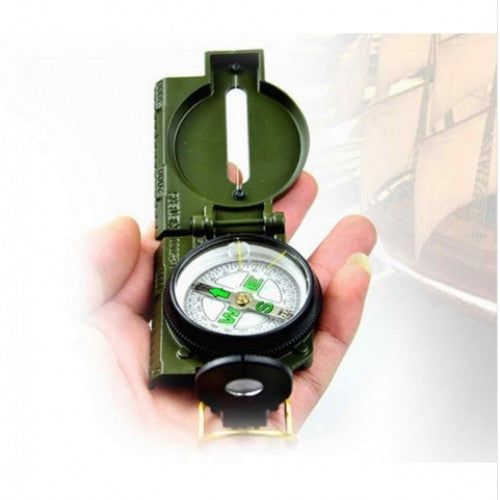 Camping Marching Lensatic Compass Magnifier